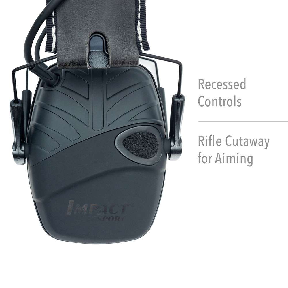 Howard Leight Honeywell Impact Sport Tactical Sound Amplification Electronic Earmuff R-02601 - Shooting Accessories